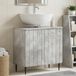 Maison Exclusive - Meuble sous-vasque ZWOLLE, couleur gris béton, 59,5 x 31,5 x 59 cm
