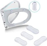 Bufferset pour siège de toilette - Pare-chocs de lunette de toilette - jeu de tampons pour siège - 4 pièces - jeu de tampons - amortisseur - jeu de tampons - pièces de rechange - accessoires