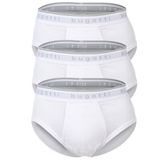 bugatti Boxershorts Set van 3 Wit Katoen Heren 3XL