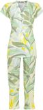 Ringella Bonte pyjama bladeren - Groen - Maat 36