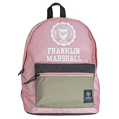 Senfort Franklin & Marshall D-Pack 2 vakken en rugzak voor, 44 cm breed x 30 cm hoog x 18 cm hoog, roze
