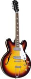 Epiphone Original Collection Casino Vintage Sunburst semi-akoestische gitaar met premium gigbag