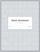 Graph Paper Notebook — 5 mm Grid: Medium squares — most common — 80 Pages