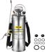 Bouteille de pulvérisation en acier inoxydable, 10 litres