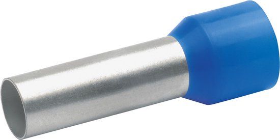 Klauke 47712 Adereindhulzen 16 mm² Deels geïsoleerd Blauw 100 stuk(s)