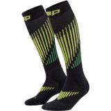 CEP Ski Touring Merino Socks Tall 3.0, chaussettes de ski, femmes, noir