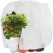 Merkloos / Sans marque Winter Plantenhoes - Vorstbescherming met trekkoord - Voor potplanten - Herbruikbaar, ademend en scheurbestendig - Wit 160x240 cm