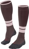 FALKE Dames Wandelsokken TK Compression W Kh wol functioneel materiaal met compressie 1 paar, Bruin Mahogany 8344 - Kuitomtrek 2, 35-38