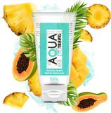 Aqua Travel - Glijmiddel - Waterbasis - Tropisch Fruit - 50ml