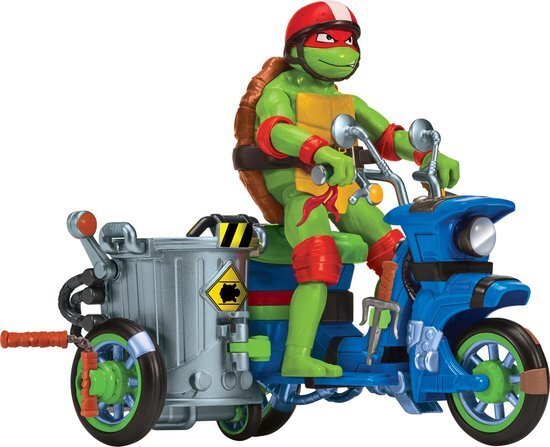 Teenage Mutant Ninja Turtles - Turtle Cycle W/Sidecar &amp; Figure