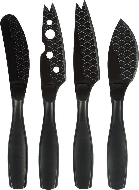 Boska Kaasmessenset Mini Monaco+ Zwart - Zwart