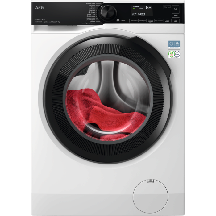 AEG Lr7694eud4 7000 Serie Prosteam - 74 Db Wasmachine (9 Kg 1400 Rpm A)