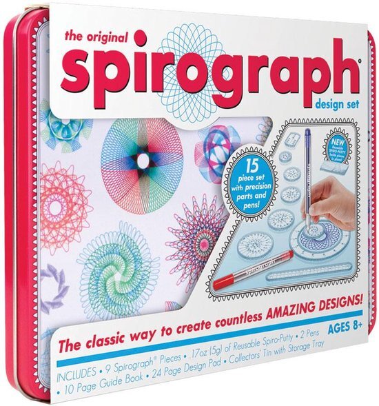 The Original Spirograph Spirograph 8056379008958 Papeterie & Stickers voor kinderen, Multi kleuren