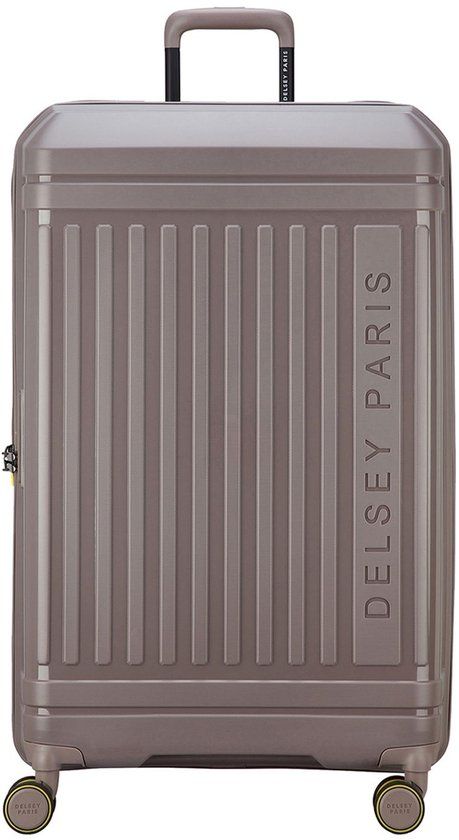 Delsey Lutece SE Spinner 81 cm - Uitbreidbaar 106/113 liter - 80.5x49x32/34 cm - bruin