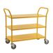 Kongamek Trolley lichtgekleurd 3 plateaus 250 kg