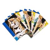 Landre 100050439 notitieblok, A4, 20 vellen, 10-pack, 4 motieven gesorteerd