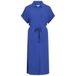 VILA blousejurk met ceintuur - blauw