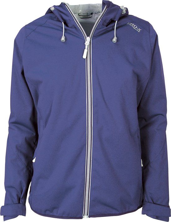 Pro-X Elements Davina Opbergbare regenjas voor dames - Zacht indigo - Maat 42EU