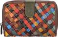 Merkloos / Sans marque No label Multi leer Portemonnee - Multi