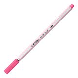 STABILO Pen 68 Brush, Viltstift, Roze