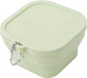 Boîte repas pliable en silicone réglable sans marque