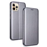Cool Flip Cover voor iPhone 12 Pro Max Elegance zilver