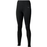 Mizuno Active Warmalite Hardlooplegging Dames-Zwart, Maat XL