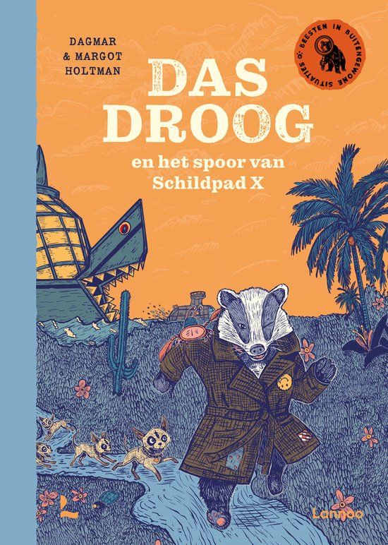 Top1Toys Das Droog Das Droog en het spoor van Schildpad X