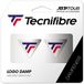 Tecnifibre Logo Damp Tricolore Tennis Dampers - Wit/Blauw/Rood (2 stuks)