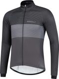 Rogelli Boost Veste de cyclisme d'hiver - Vêtements de cyclisme pour hommes - Noir, Gris - Taille M