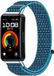 By Qubix - Sport loop nylon bandje - Blauw - geschikt voor Huawei Band 10 / 9 / 8