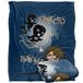 HARRY POTTER Silky Touch superzachte plaid 152 x 127 cm