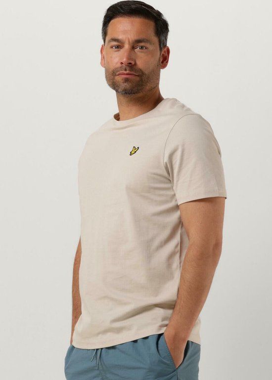 Lyle & Scott Men's T-Shirt - Beige - Size M