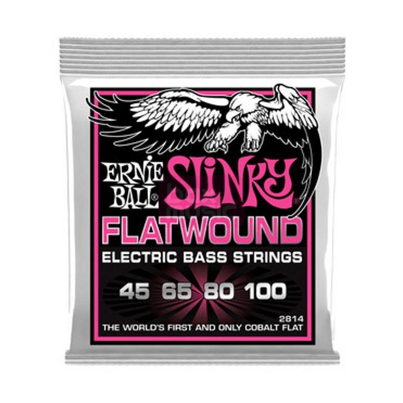 Ernie Ball 2814 Super Slinky Flatwound Bass