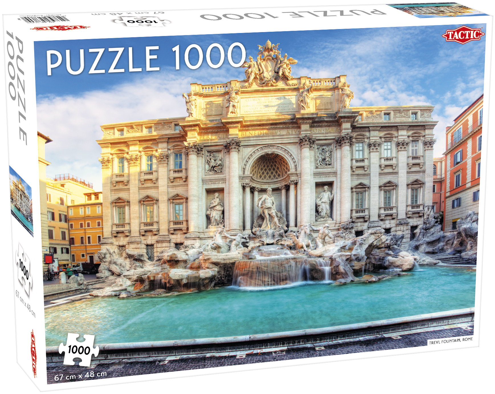 Tactic Around the World: Trevi Fountain Rome - 1000 stukjes