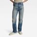 G-Star Viktoria High Straight Wmn Jeans 26/32 bleu délavé antique agave déchiré