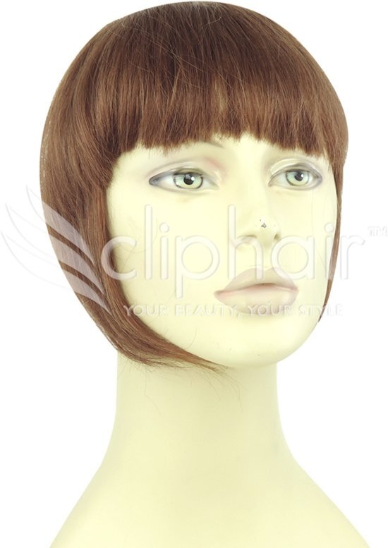 Remy hair Remy Human Hair Clip-in Pony bruin - 8