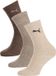 Puma - 3-pack Sport Sokken Bruin - Unisex - 39-42