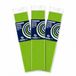 Haza Crepe papier platte vellen - 3x - limegroen - 250 x 50 cm