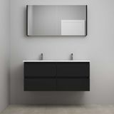 On-Line Badkamermeubelset - 120 cm - Mat Zwart