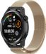 Strap-it Huawei Watch GT Runner Milanese Smartwatch Bandje - Champagne