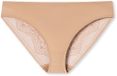 SCHIESSER Invisible Lace slip (1-pack) - dames slip microvezels kant maple-kleur