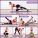 Merkloos Hip Glutes Bands, Hobbyband 3 - Paars, Roze, Groen