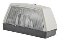 HELLA VALUEFIT Kentekenlamp - Halogeen - 6/24V / 12V - Opbouw/Schroefaansluiting - ADR/GGVS/ECE/SAE - Lenskleur: Transparent - Stekker: Platte stekker - Achter/rechts/links - 2KA 003 389-001