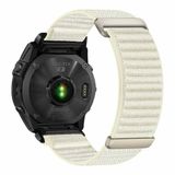 By Qubix Qubix Nylon Sport Loop bandje - Sterrenlicht - 26mm Quickfit - Geschikt voor Garmin Fenix 9 / 9 Pro (51mm)
