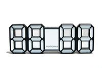 Muitomas NEONCLOCKWH, Zwart, Wit