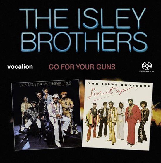 3 Isley Brothers - 3 + 3/Live It Up/Go For Your Guns (CD)
