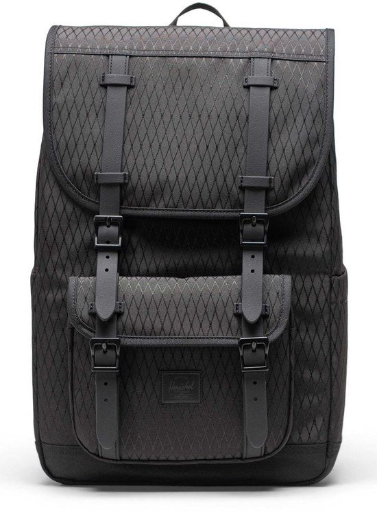 Herschel Little America Backpack 21 L Black Diamond / Black