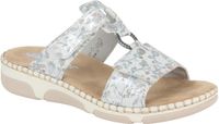 Rieker Slippers - Dames - Grijs - Maat:39