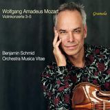Violinkonzerte Gramola, Winter & Co. Wolfgang Amadeus Mozart: Violinkonzerte 3-5